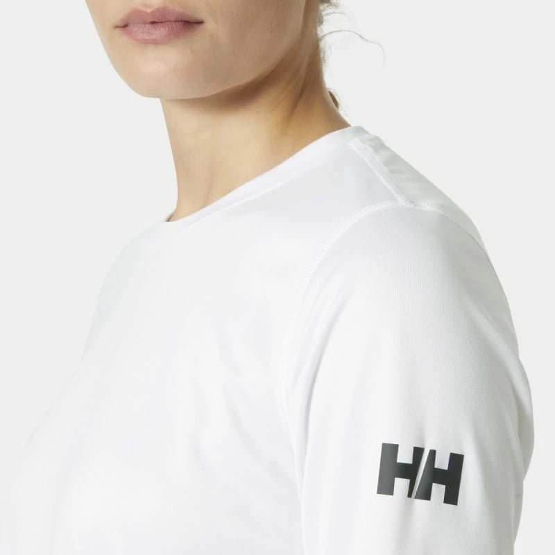 Maicë me mëngë të gjata për femra Helly Hansen, e bardhë