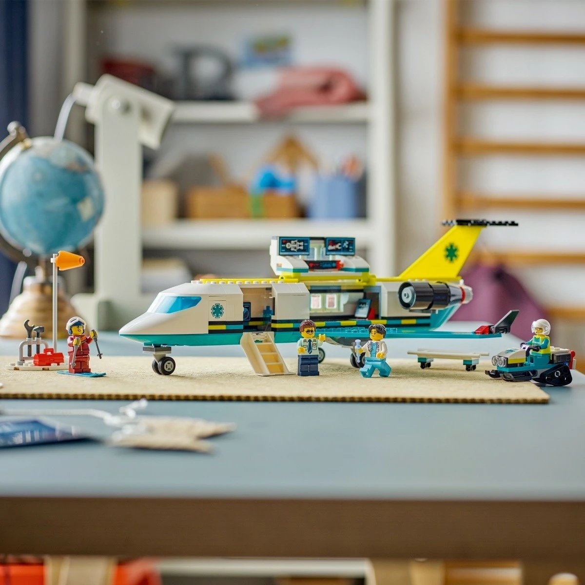 Set LEGO City Rescue Plane 60465, 403 pjesë, plastikë, për fëmijë, shumëngjyrësh