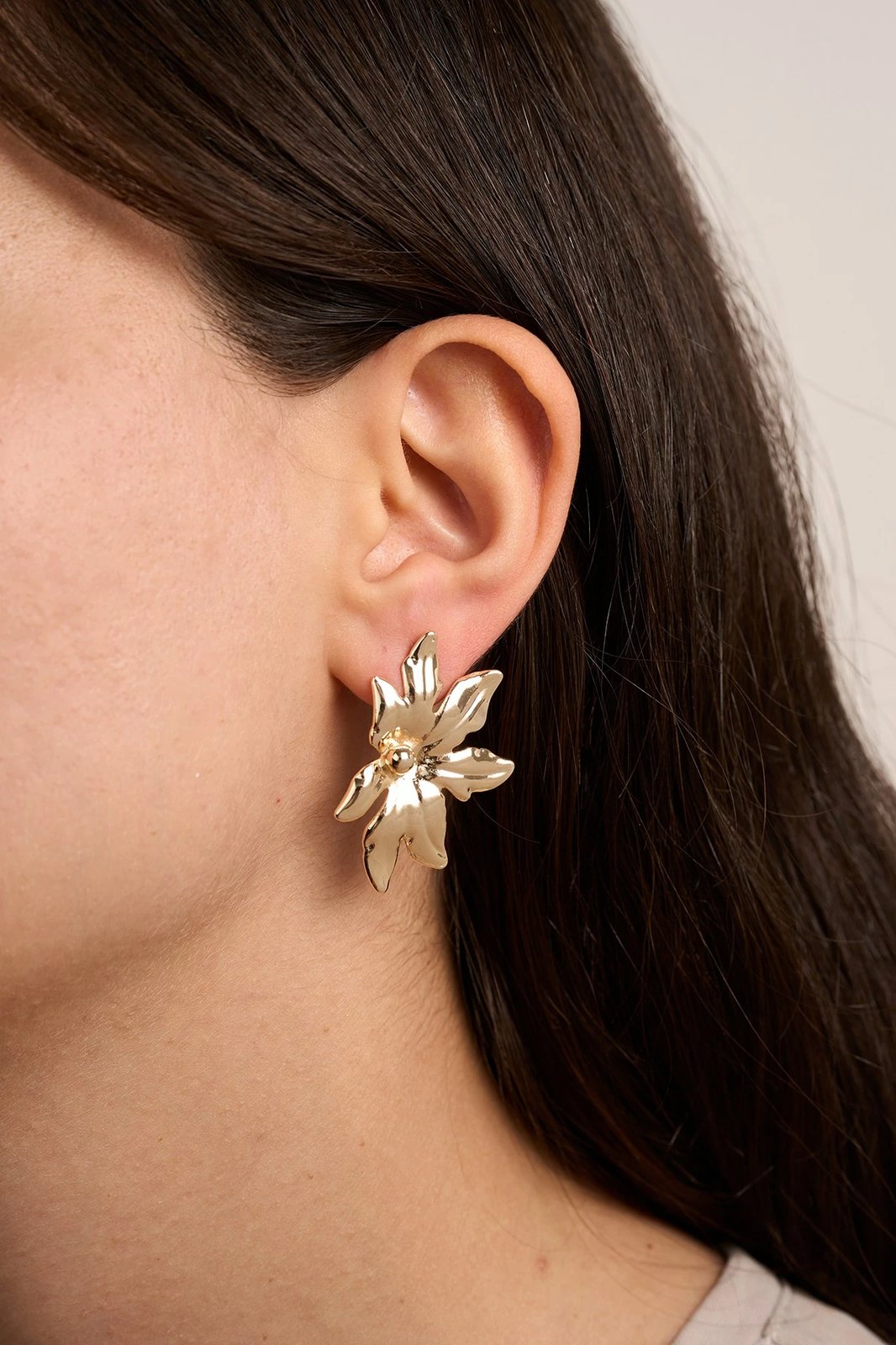 Vathë metalik Elika, ngjyrë ari, ELKGC68319