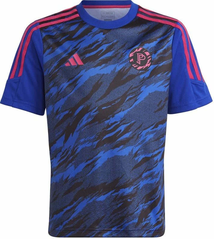 Fanellë futbolli për fëmijë adidas Pogba Training, blu