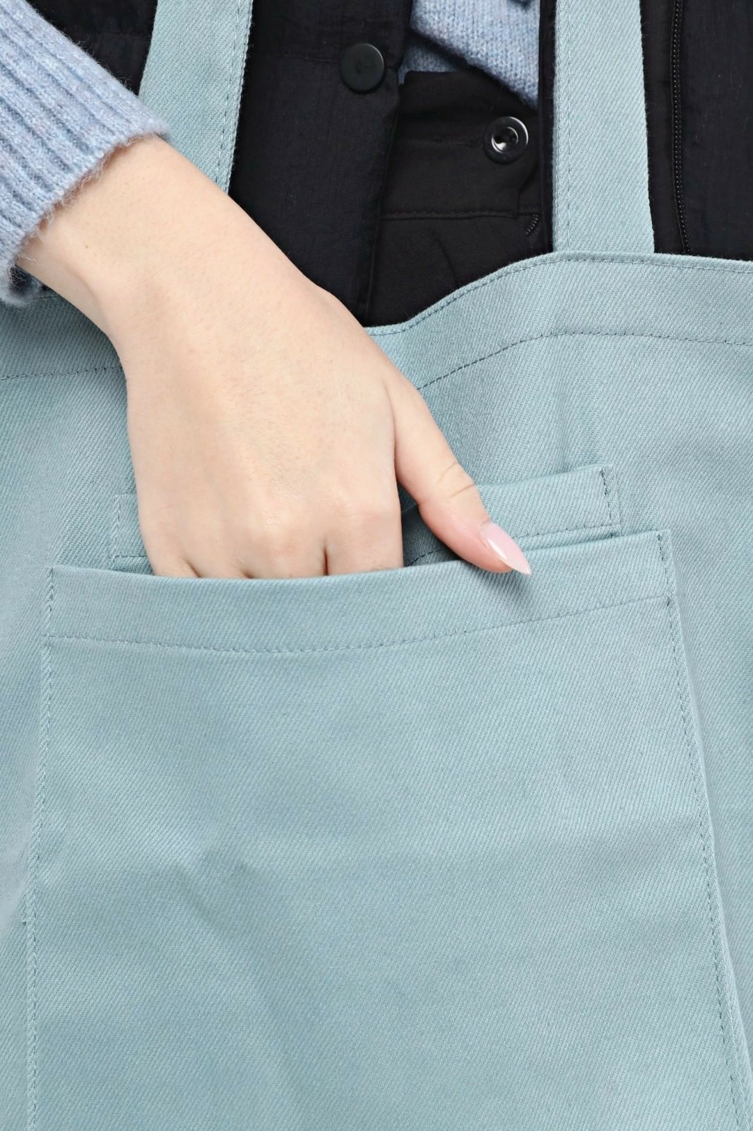 Çantë tote Zoozie Bags, 2121, ngjyrë kaltër