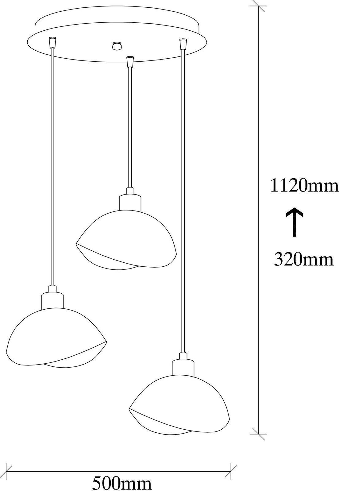 Llambë tavani Opviq, Sivani - MR - 986, e zezë