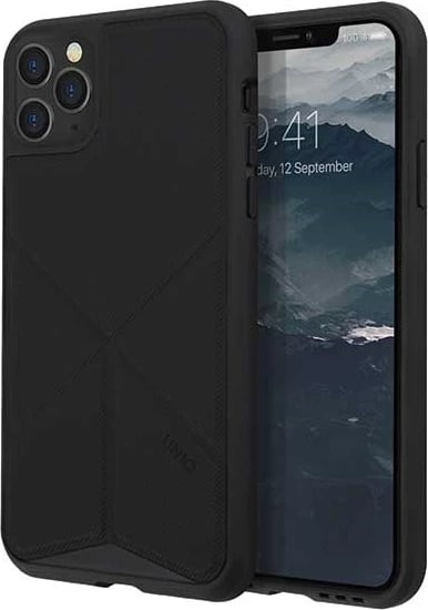 Mbështjellës UNIQ Transforma për iPhone 11 Pro Max, zi