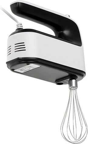 Mikser dore Adler AD 4229, 600 W, 9 shpejtësi, Turbo, ekran LCD, me kuti aksesorësh, e bardhë-e zezë