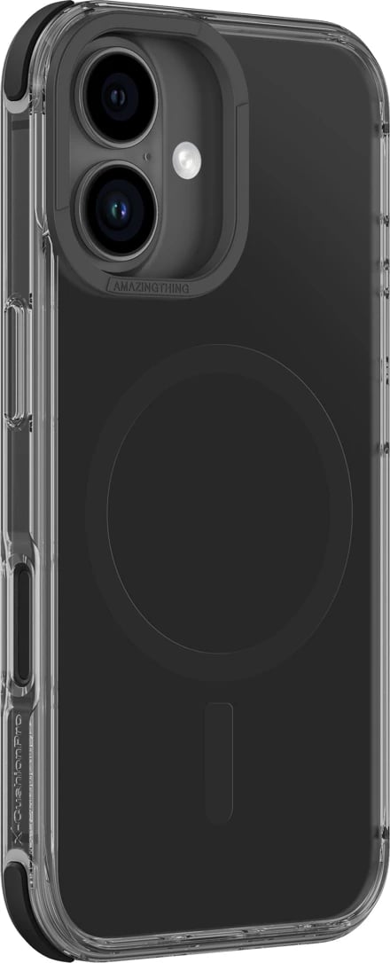 Mbështjellës AmazingThing Omni Mag Case për iPhone 16, i zi