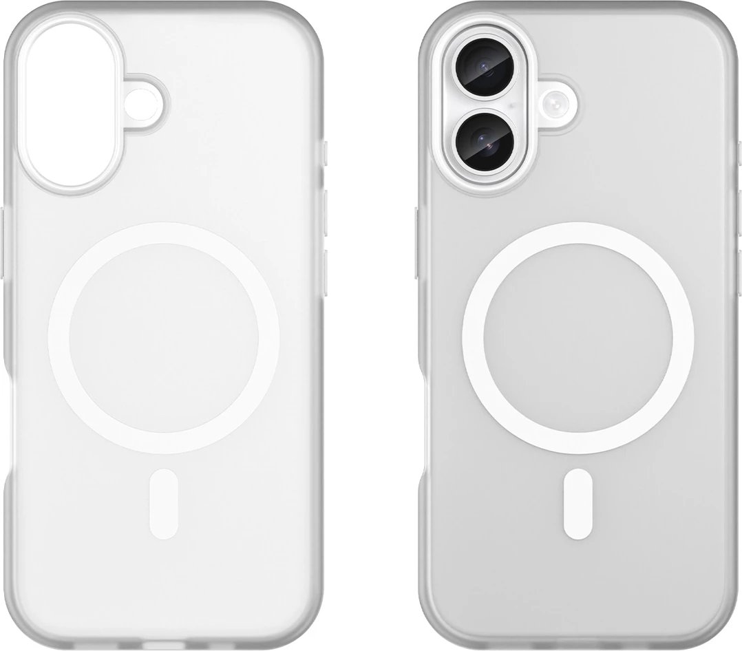 Mbështjellës Hurtel për iPhone 17, MagSafe, Mat, Bardhë