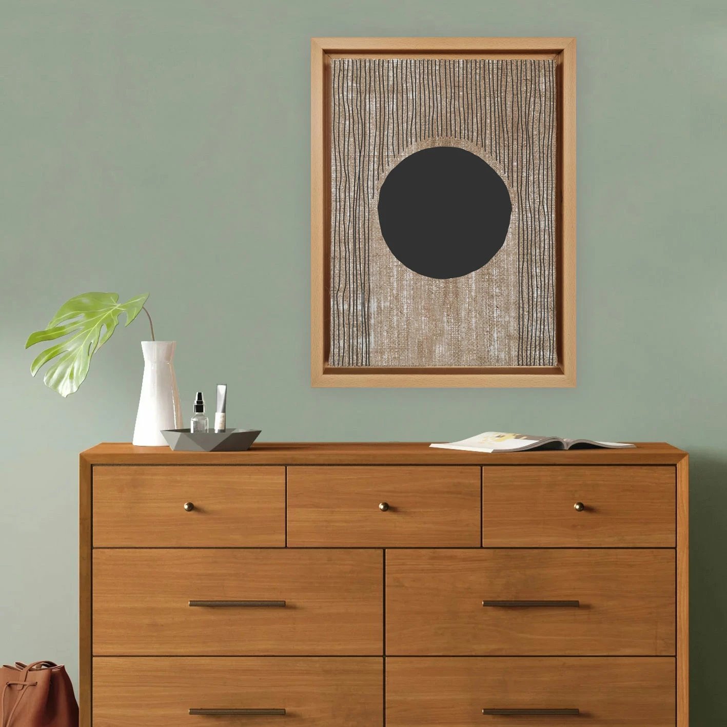 Pikturë dekorative në kanavacë, shumëngjyrëshe, Wallity, LNJ21789332773 - 6696, 66x96cm