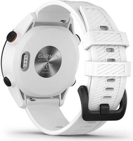 Smartwatch Garmin Approach S12, 43 mm, GPS, Ekran digjital, Bardhë