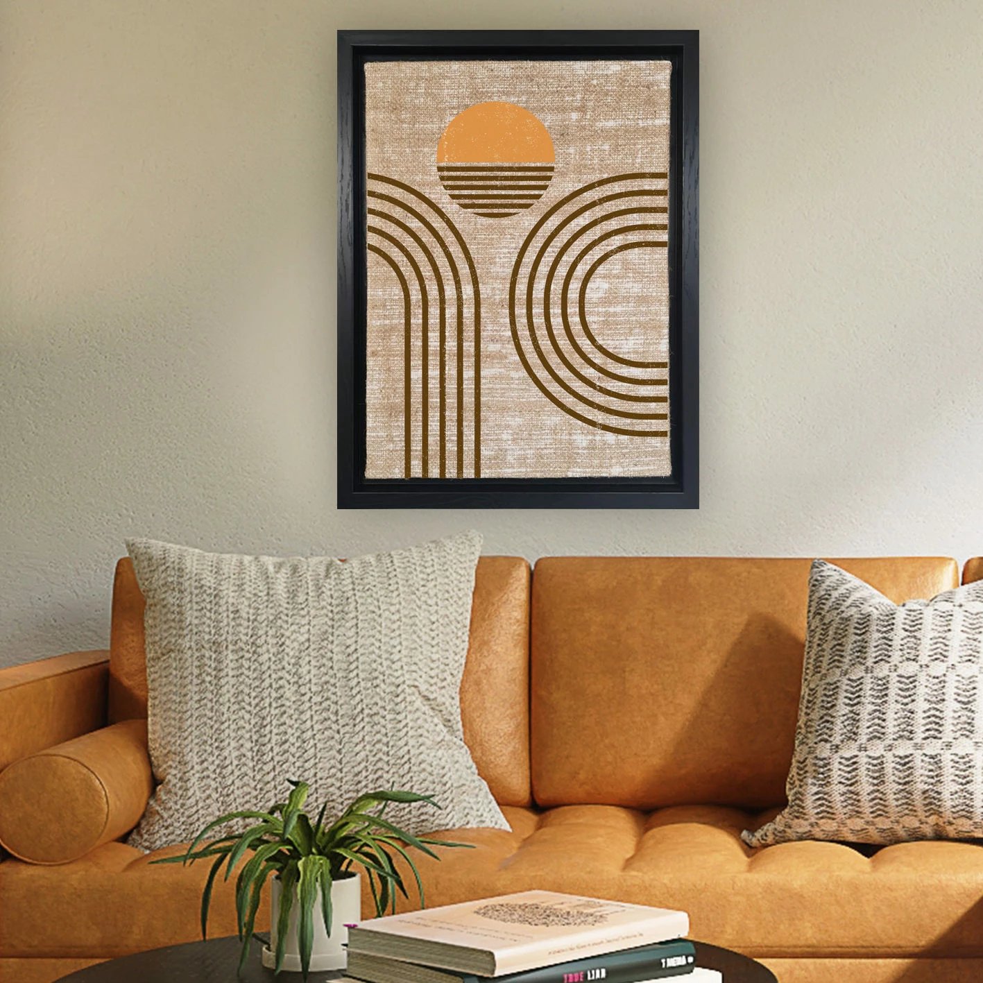 Pikturë dekorative në kanavacë, shumëngjyrëshe, Wallity, LSJ31958569852 - 6696, 66x96cm