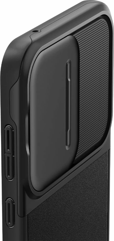 Mbështjellës Spigen Optik Armor për Samsung Galaxy A55 5G, i zi