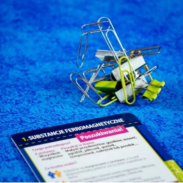 Set shkencor për magnetizëm, Lisciani, 304-PL97517, 50+ eksperimente, 8+ vjeç