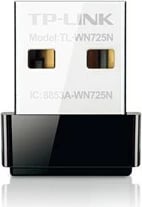 Kartë WiFi TP-LINK TL-WN725N Nano USB, 150Mb/s, e zezë