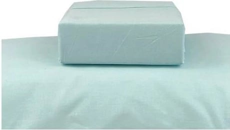 Çarçaf i vetëm i përshtatur ASTRON-HOME ITALY Pennié, 100% pambuk, 100x200cm, Mint