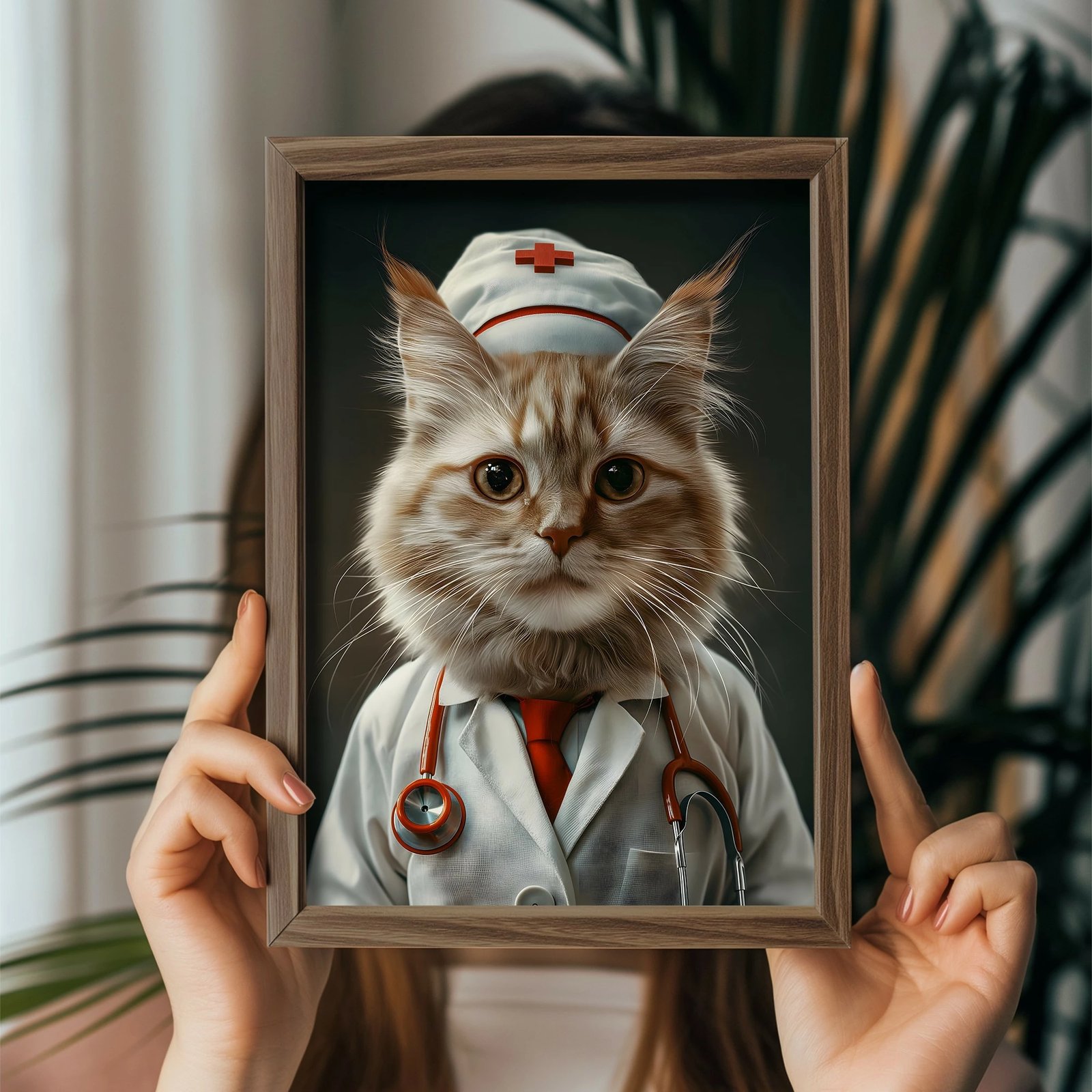 Pikturë dekorative me kornizë MDF, Wallity, GE039-L, shumëngjyrëshe, 35x47x3.5cm