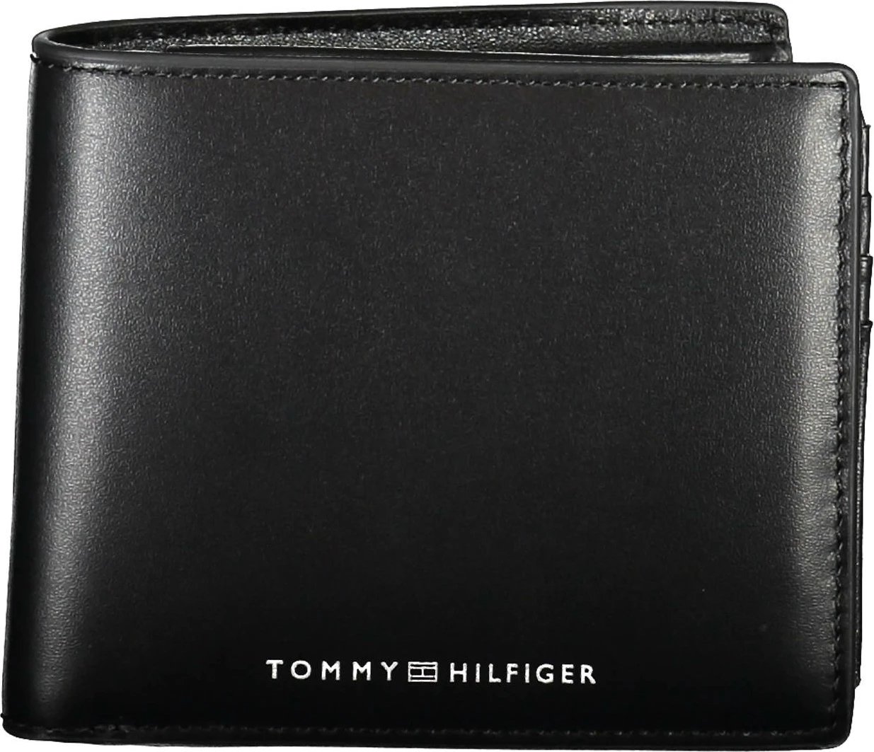 Portofol për meshkuj TOMMY HILFIGER, i zi