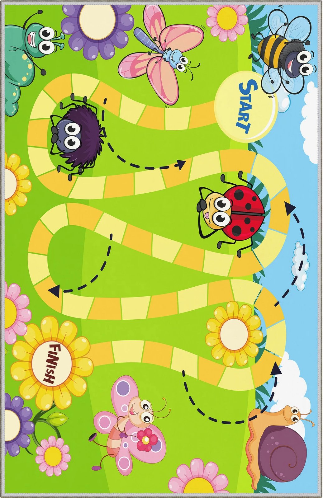 Qilim për korridor, shumëngjyrësh, 80x150cm, Conceptum Hypnose, WOOKECE092