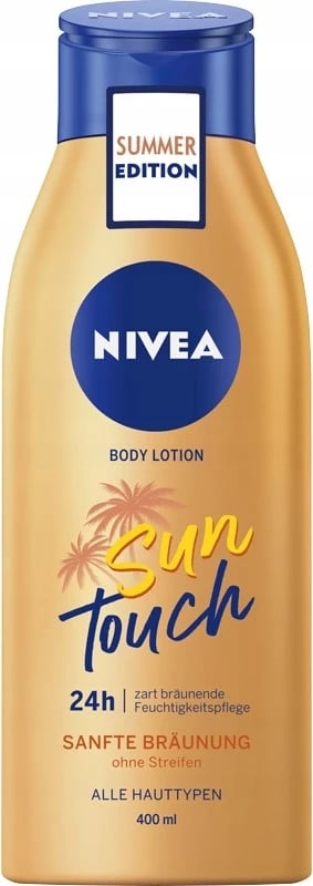 Losion për trup Nivea Sun Touch Tanning për femra 400ml