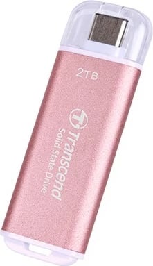 SSD i jashtëm Transcend ESD300 2TB USB 3.2, Rosy Pink