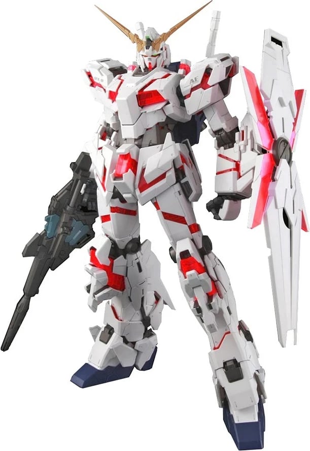 Model PG Bandai Unicorn Gundam, Perfect Grade, Bardhë