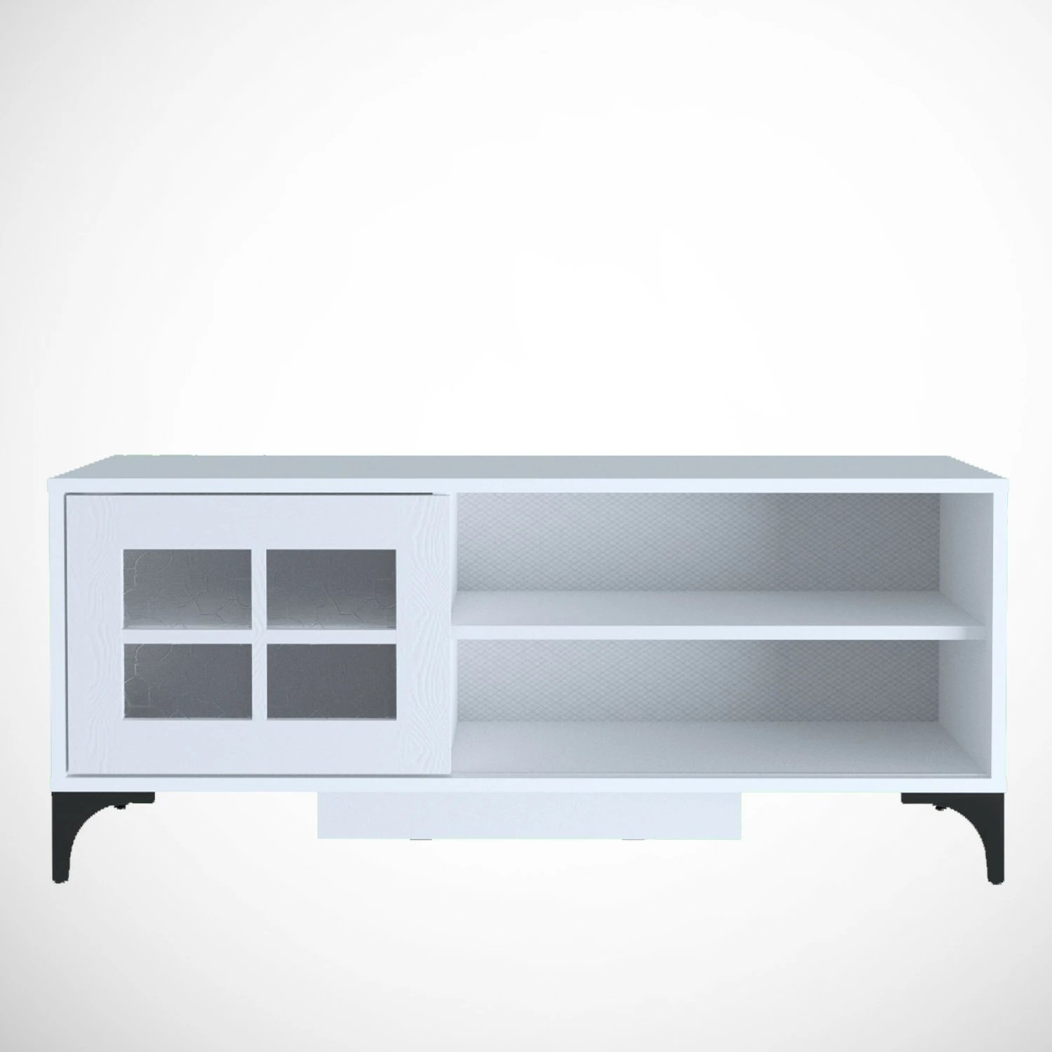 Komodë TV Hanah Home, Revival 125, e bardhë