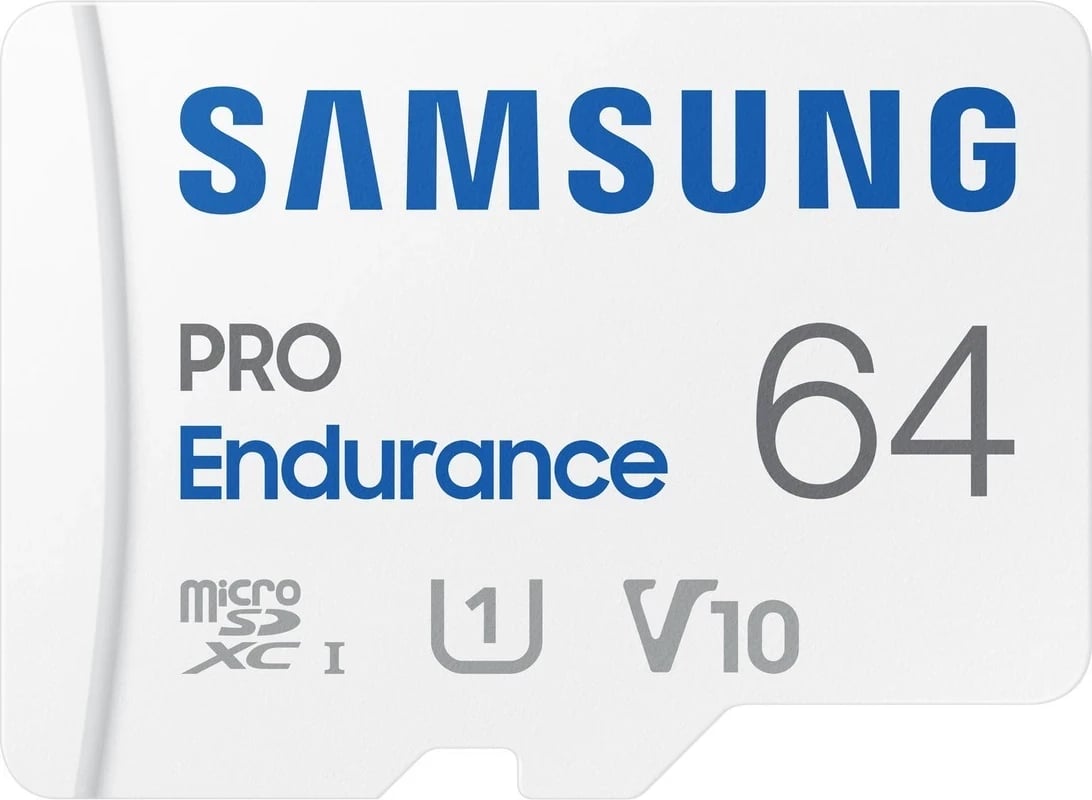 Kartë Memorie Samsung PRO Endurance microSDXC 64GB, versioni 2022