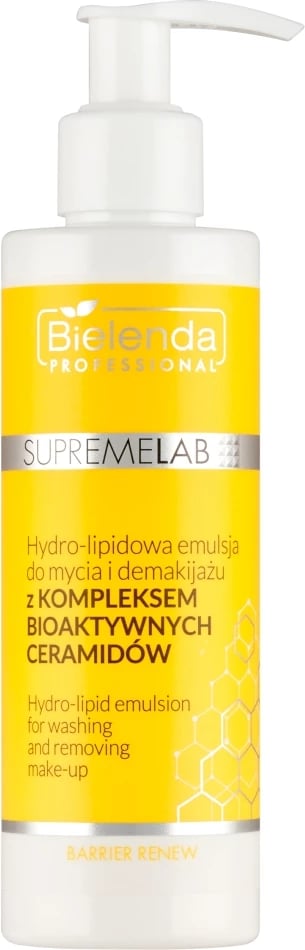 Emulsion pastrues për fytyrë Bielenda Professional SupremeLab Barrier Renew Hydro-Lipid për femra, 200ml