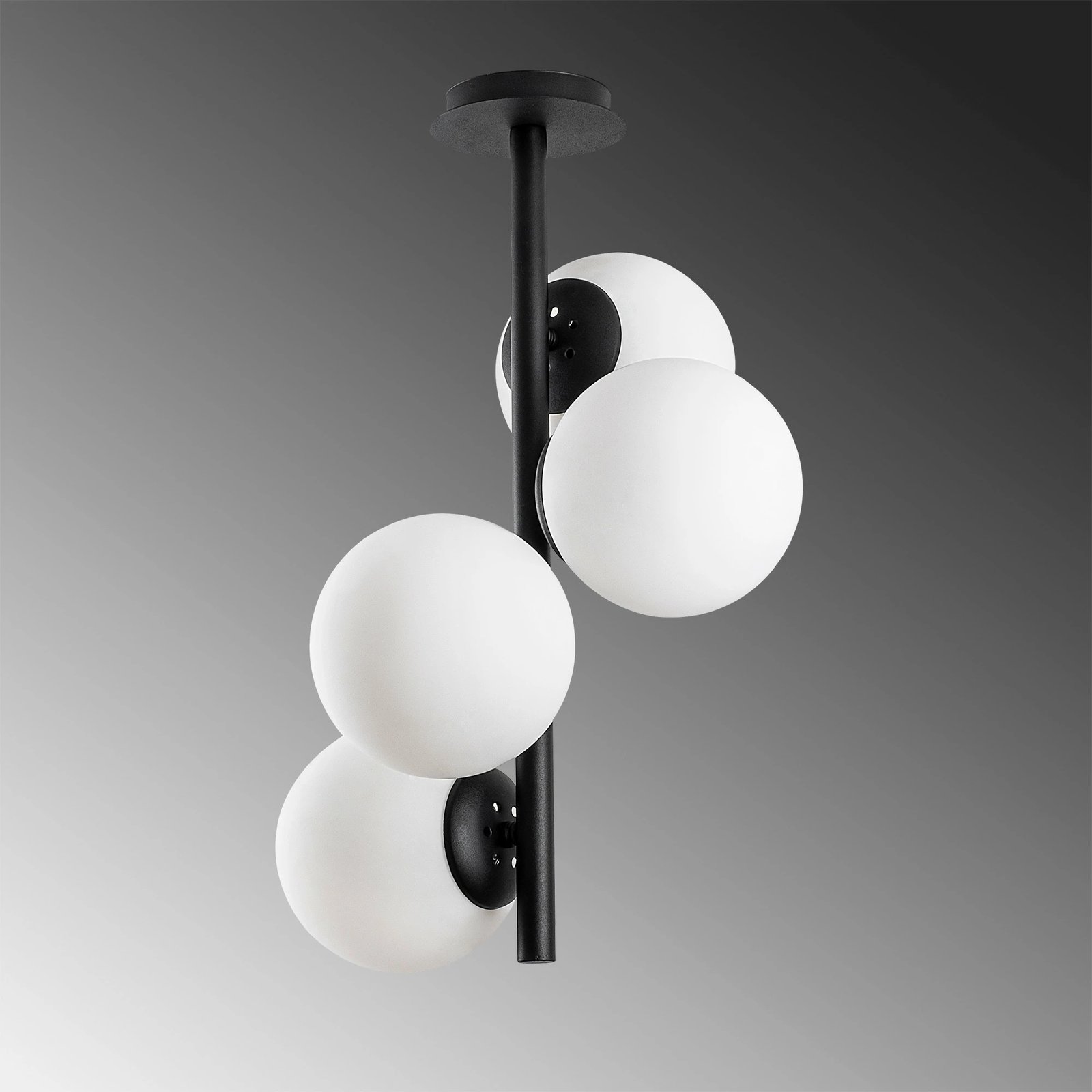 Llambë tavani industriale Opviq, Faze-NT-139, e zezë