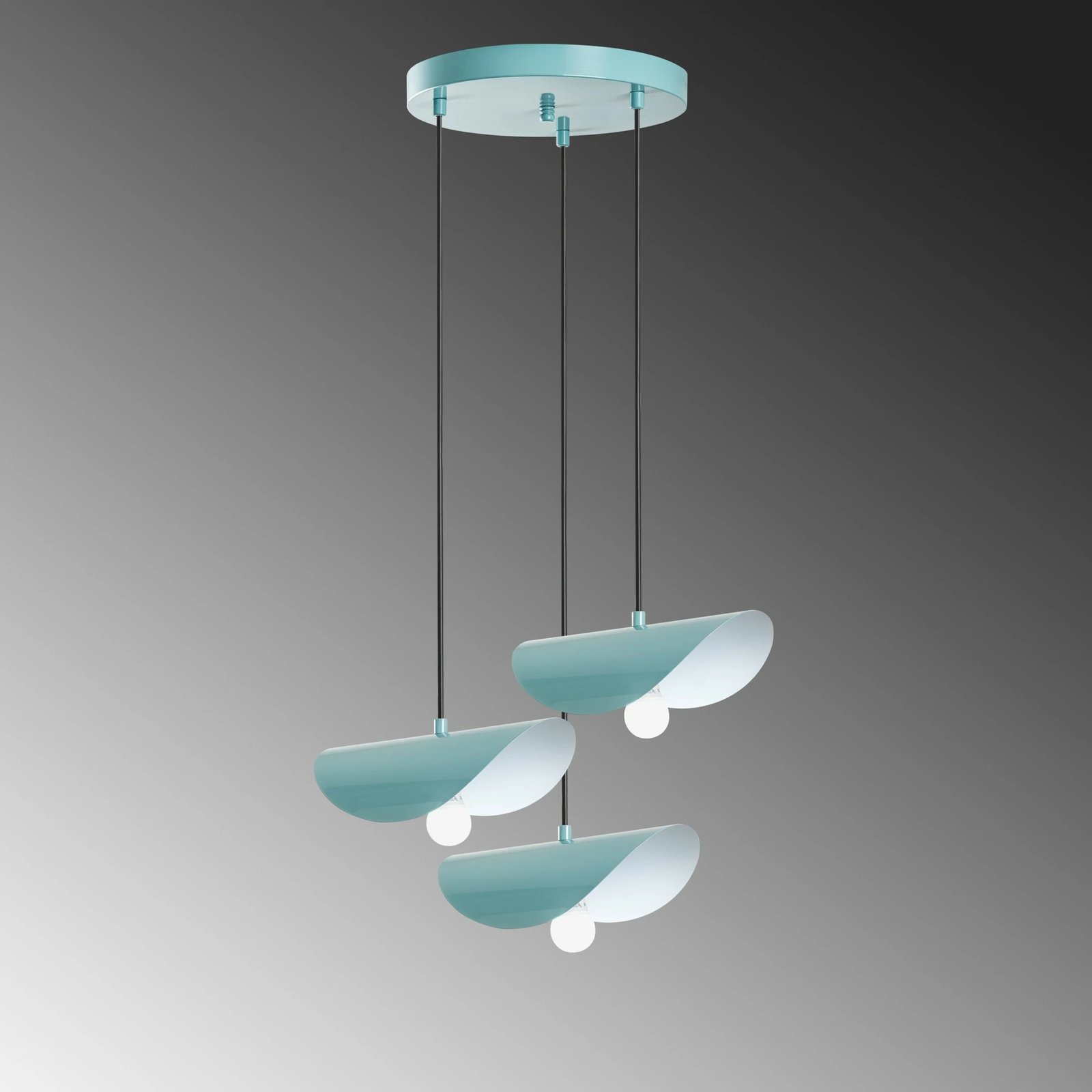 Llambë tavani Opviq, Eger - Mr - 964, ngjyrë turquoise