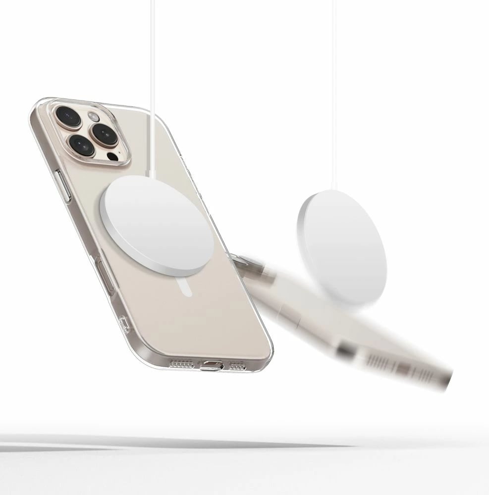 Mbështjellës Tech-Protect FlexAir MagSafe për iPhone 16 Pro Max, Transparent
