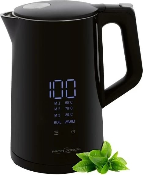 Çajnik elektrik ProfiCook PC-WKS 1243, 1.7 L, 2200 W, i zi