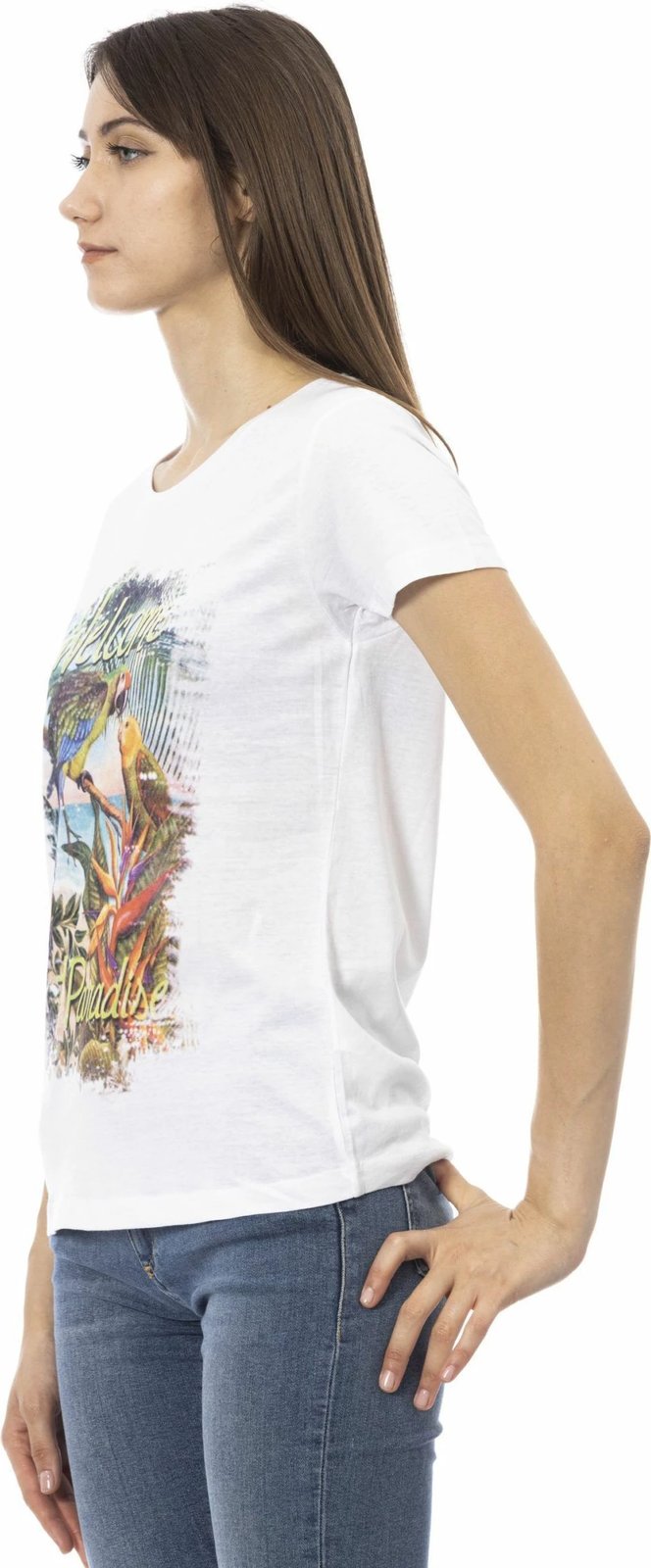 Maicë për femra Trussardi Action, e bardhë