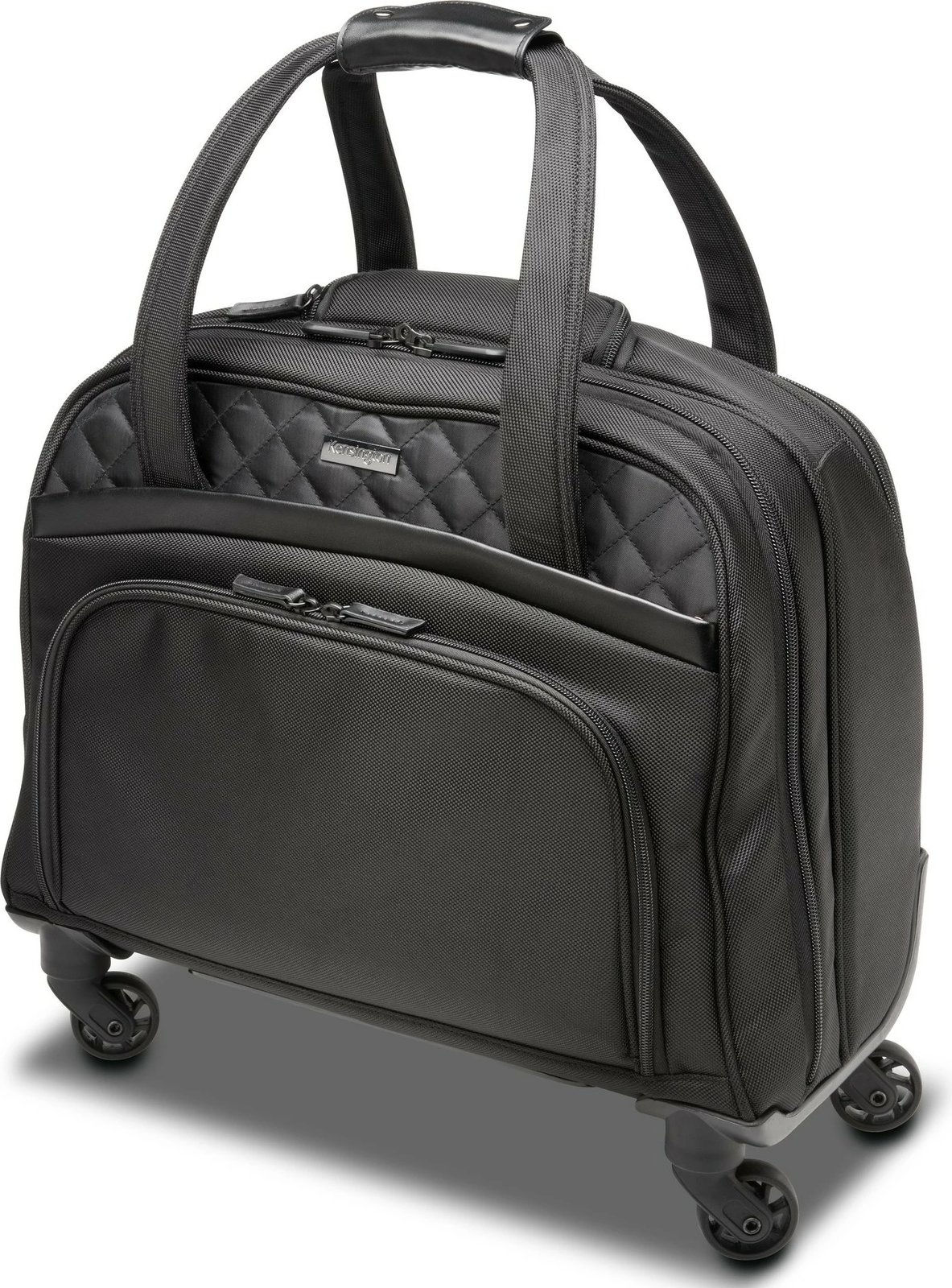 Kasë Kensington Contour 2.0 Executive Balance Laptop Spinner 15.6", e zezë
