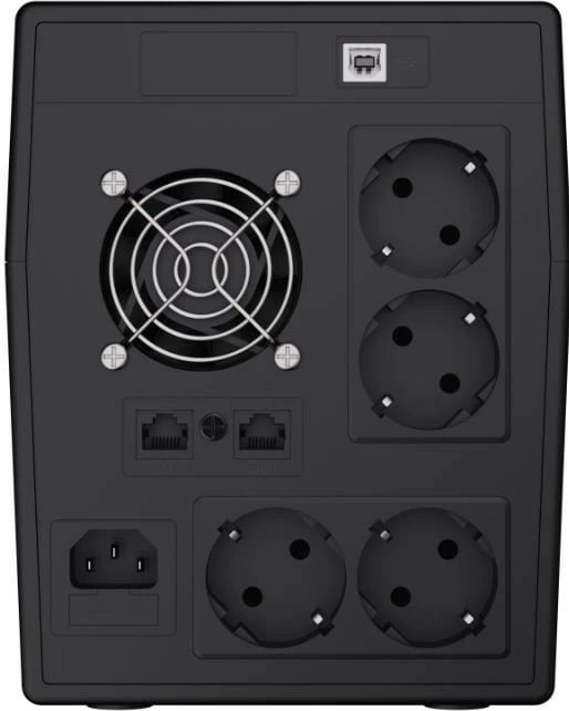 Kasë UPS Green Cell UPS05, 2000VA, 1200W, e zezë Kasë UPS Green Cell UPS05, 2000VA, 1200W, e zezë