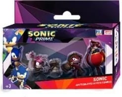 Figurina aksion Sonic Prime, set 4 copë