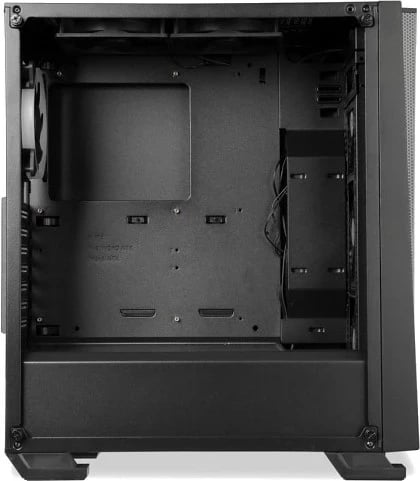 Kasë iBox Wizard 4 Gaming, i zi