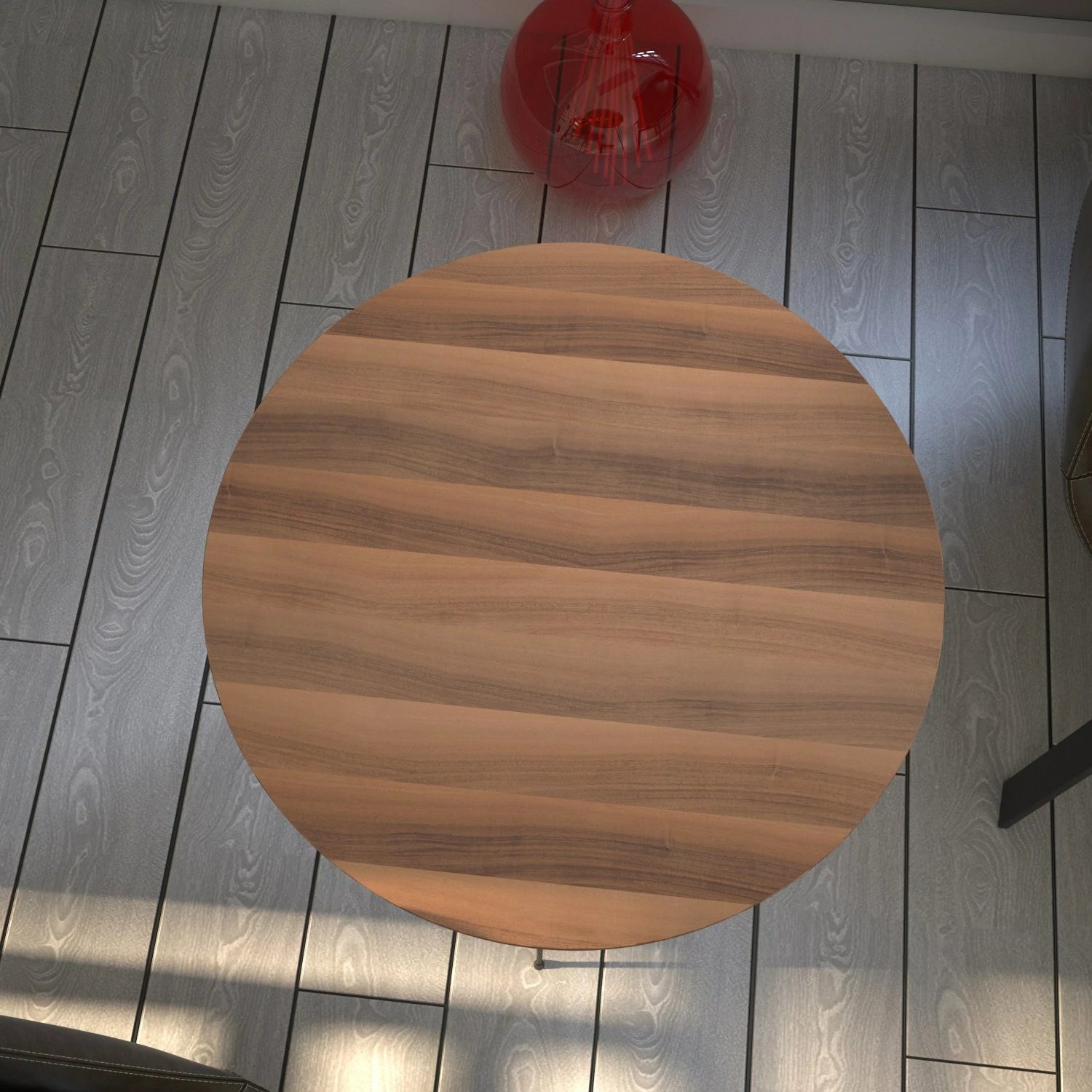 Tavolinë anësore Hanah Home, ngjyrë arre, Sandalf