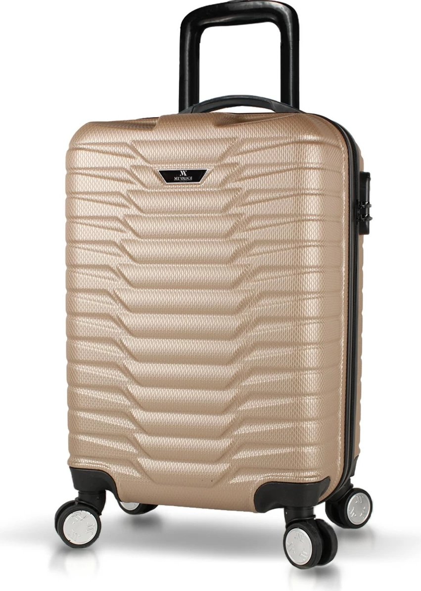 Valixhe udhëtimi ngjyrë ari, Zoozie Bags, 5851