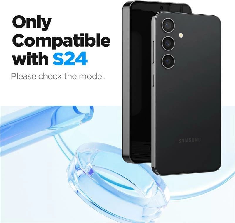 Xham i fortë mbrojtës Spigen Glas.tR EZ Fit për Samsung Galaxy S24/S25, 2 copë