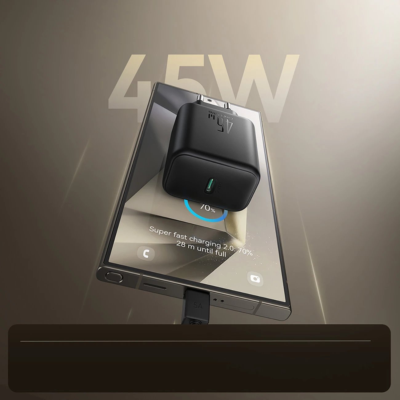 Karikues muri Joyroom JR-TCG13, 45W, GaN, USB-C, i zi