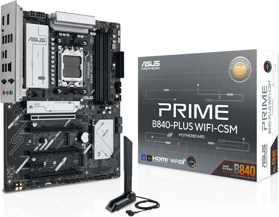Pllakë amë ASUS PRIME B840-PLUS WIFI, Socket AM5, ATX