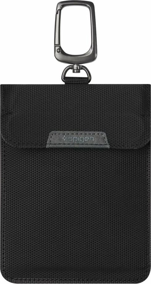 Mbështjellës anti-vjedhje Spigen, 19919-0, për çelësa Keyless RFID, i zi