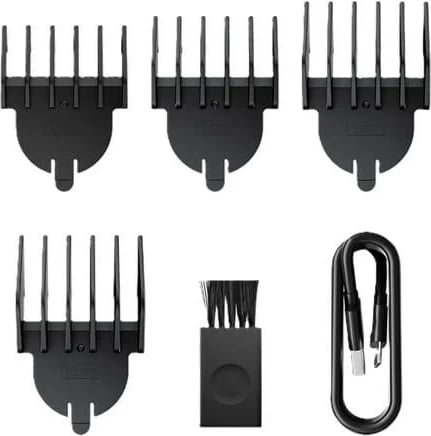Makinë rroje Maestro MR-660 6-në-1 me USB, e zezë, set