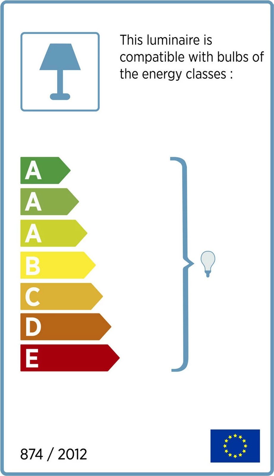 Llambë dyshemeje Opviq, AYD-1524, ngjyrë krem dhe lis, 38x140 cm
