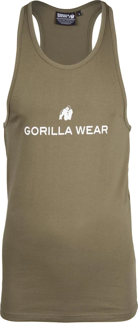 Carter Stretch Tank Top - Army Green