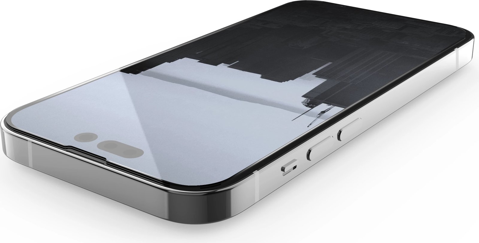 Xham mbrojtës Raptic X-Doria Full Glass për iPhone 14 Pro, transparent