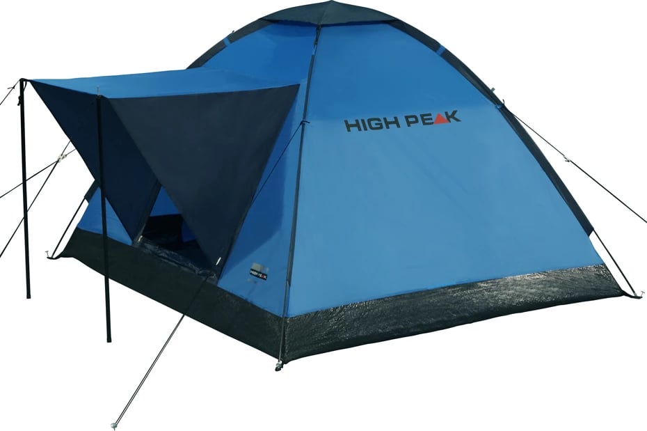 Tendë High Peak për 3 persona, blu-gri