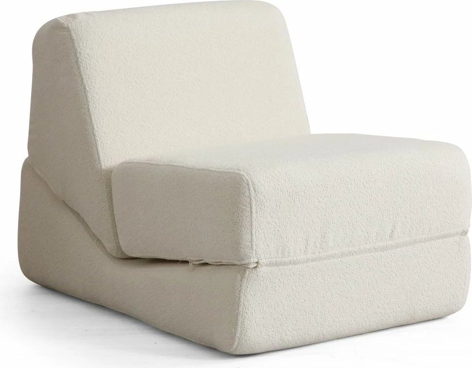Krevat-karrige një vendësh, Atelier del Sofa, Origami Convertable, e bardhë