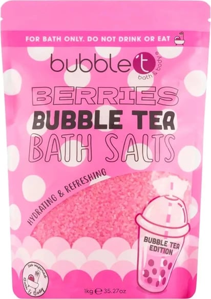 Bubble T Bath Salts Berries 1kg