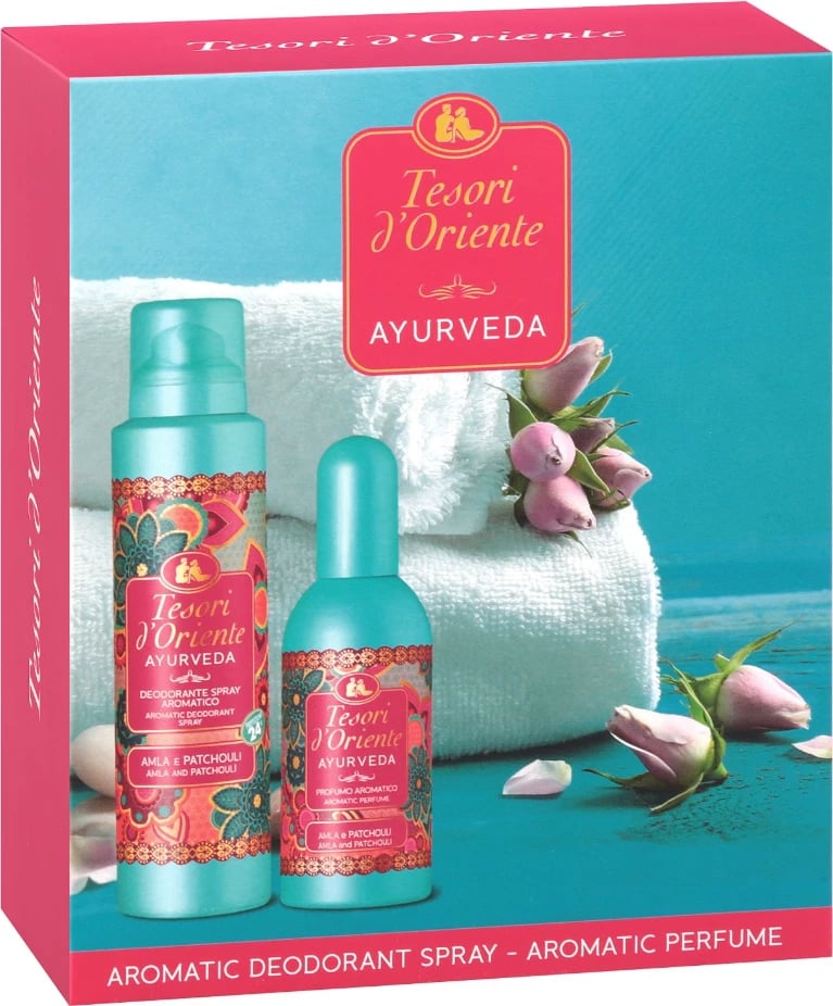 Set Tesori D'Oriente Ayurveda Eau de Toilette 100ml + Deospray 150ml