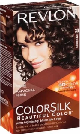 Ngjyrë për flokë Revlon Colorsilk Ammonia Free 20, kafe e errët